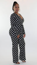 Load image into Gallery viewer, Polka Dot Me black Jumpsuit
